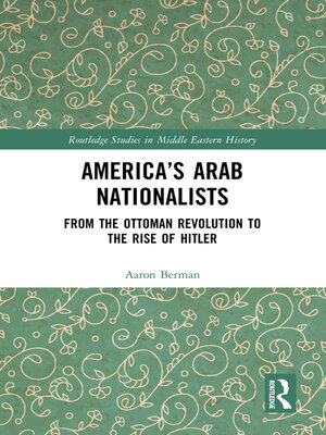 cover image of America's Arab Nationalists